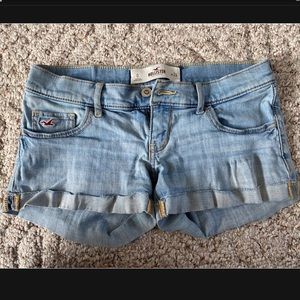 Hollister Low Rise Jean Shorts